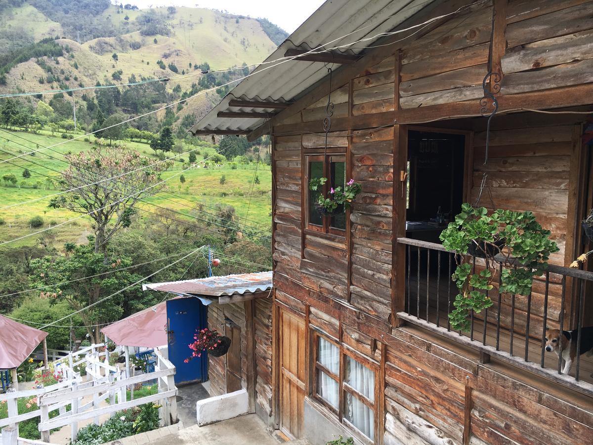 Cabanas Valle Del Cocora La Truchera Salento Exteriér fotografie